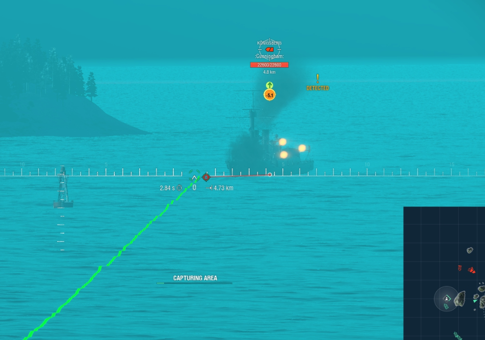 how to aim in world of warships