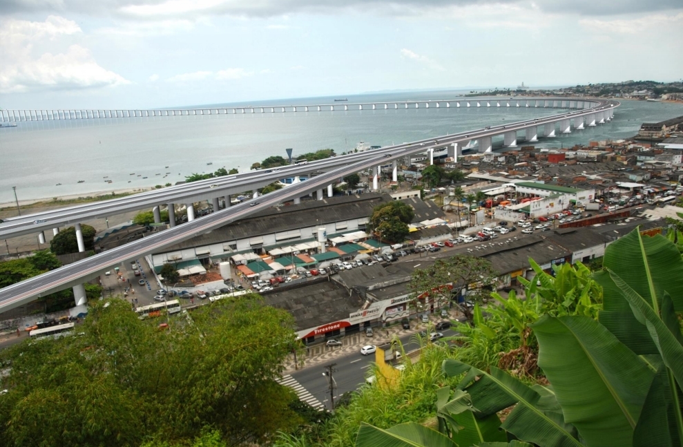 Resultado de imagem para FOTOS PONTE SALVADOR ITAPARICA