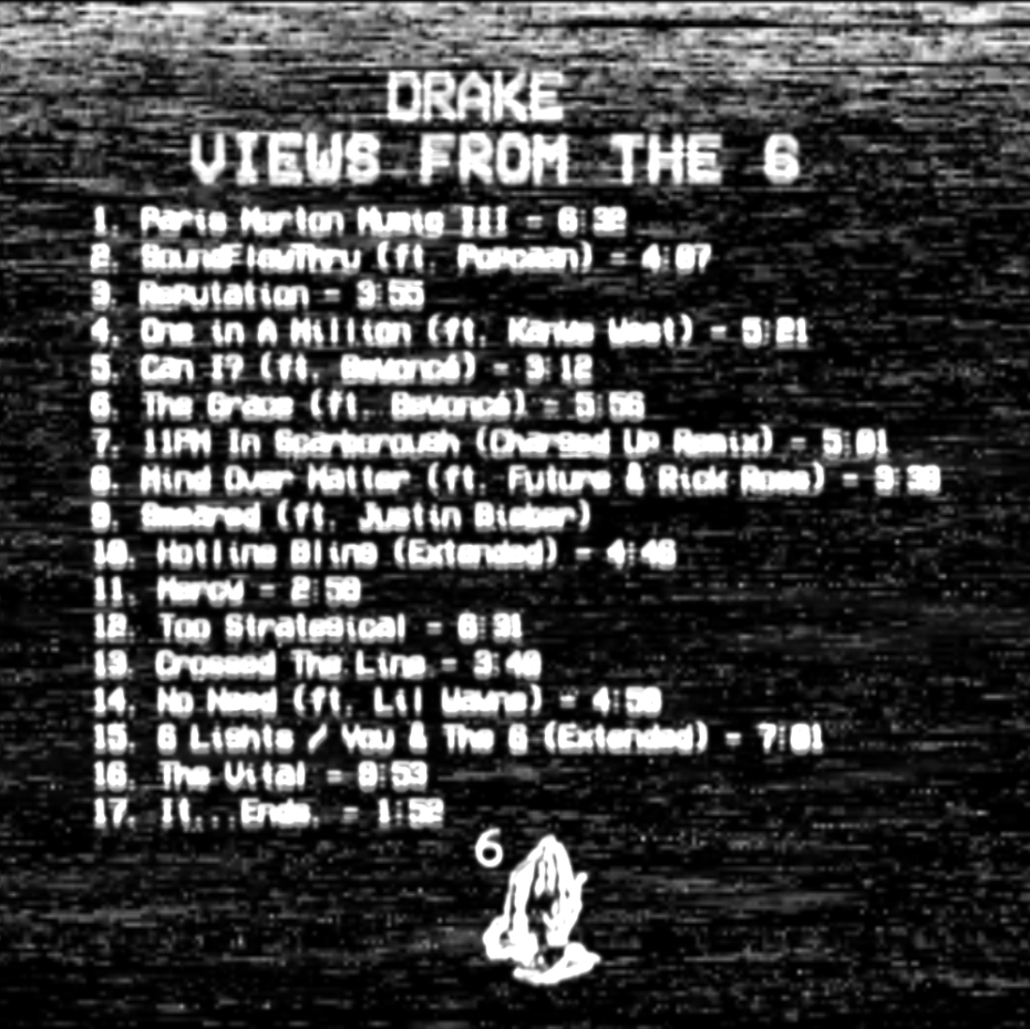 drake views from the 6 album song list